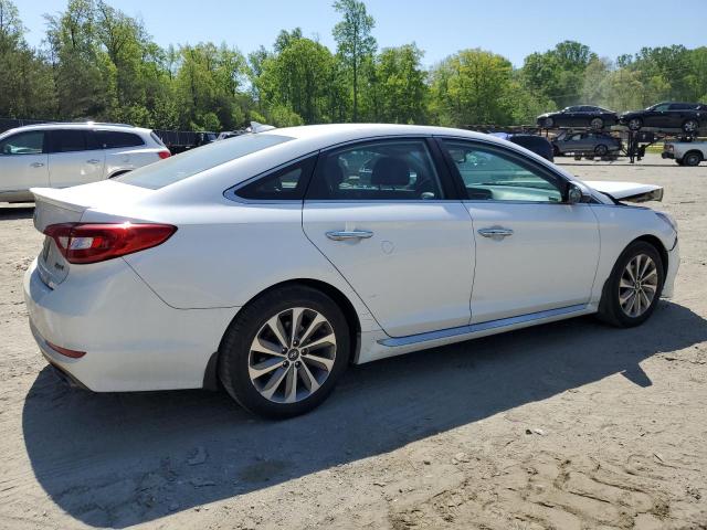 Vin: 5npe34af5hh558223, lot: 54270005, hyundai sonata sport 20173