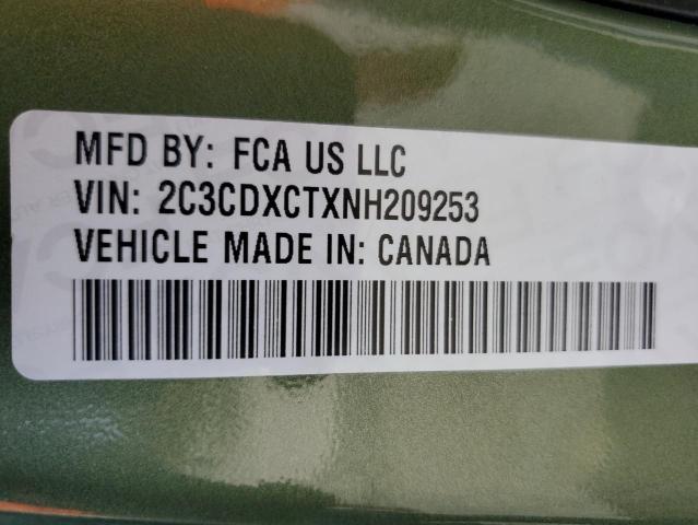 2022 DODGE CHARGER R/ - 2C3CDXCTXNH209253