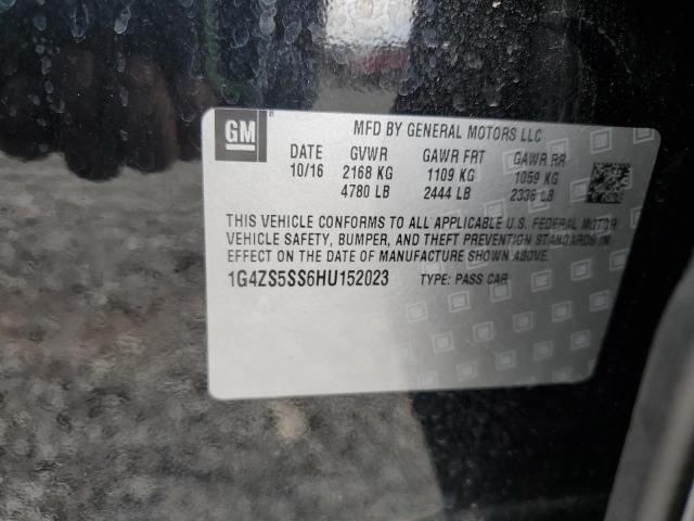 2017 BUICK LACROSSE P - 1G4ZS5SS6HU152023