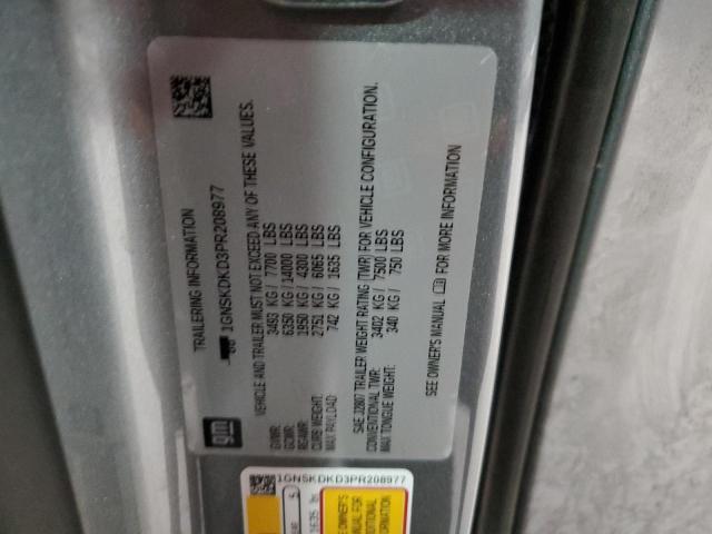 2023 CHEVROLET SUBURBAN K - 1GNSKDKD3PR208977