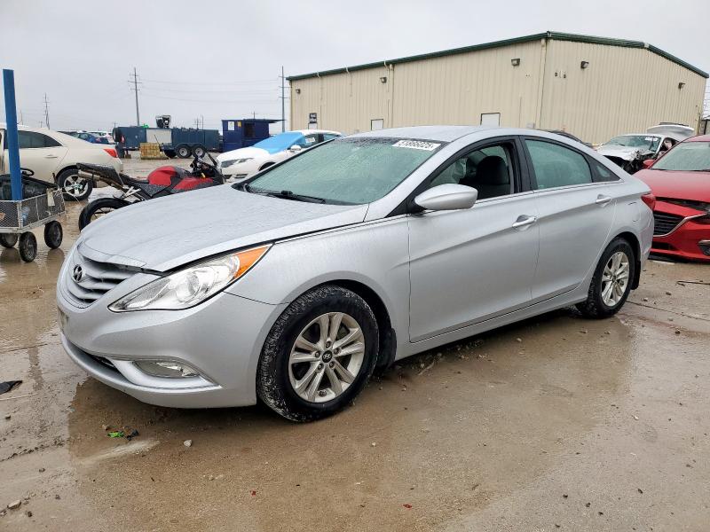 HYUNDAI SONATA GLS 2013 silver sedan 4d gas 5NPEB4ACXDH760915 photo #1