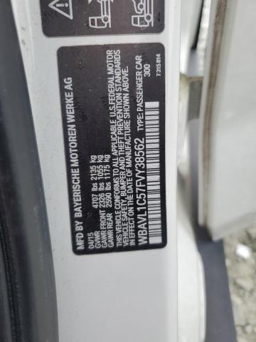 2015 BMW X1 XDRIVE2 - WBAVL1C57FVY38562