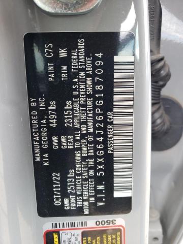 2023 KIA K5 GT LINE - 5XXG64J26PG187094