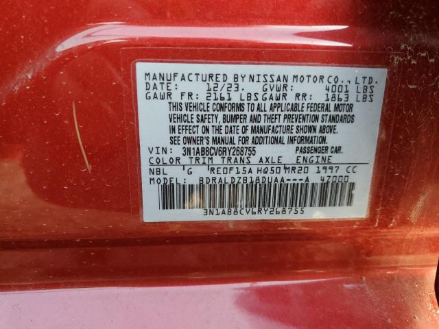 2024 NISSAN SENTRA SV - 3N1AB8CV6RY268755