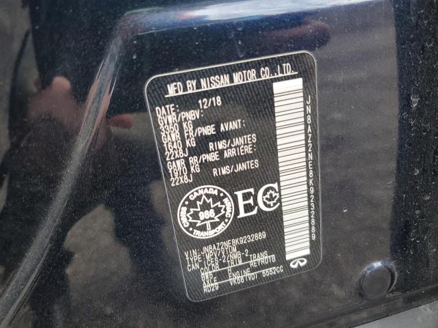 2019 INFINITI QX80 LUXE - JN8AZ2NE8K9232889