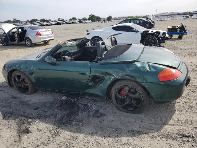PORSCHE BOXSTER 2001 green  gas WP0CA29861U621171 photo #3