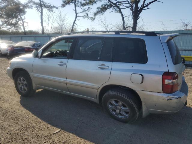 TOYOTA HIGHLANDER 2005 silver 4dr spor gas JTEEP21A650097860 photo #3