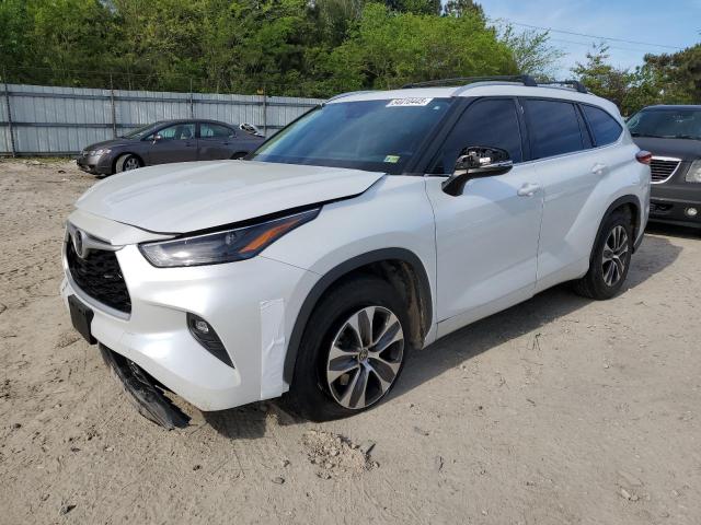 Vin: 5tdgzrah5ns544477, lot: 54410445, toyota highlander xle 2022 img_1