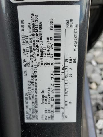 2019 FORD FIESTA SE - 3FADP4BJ0KM131302