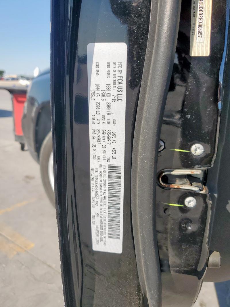 2015 JEEP COMPASS LA - 1C4NJDEB2FD408957