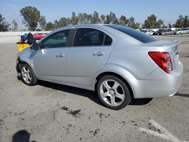 CHEVROLET SONIC LTZ 2014 silver  gas 1G1JE5SG1E4128009 photo #3