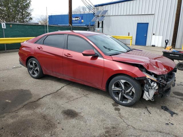 Vin: kmhls4ag8pu566402, lot: 51634415, hyundai elantra sel 20234