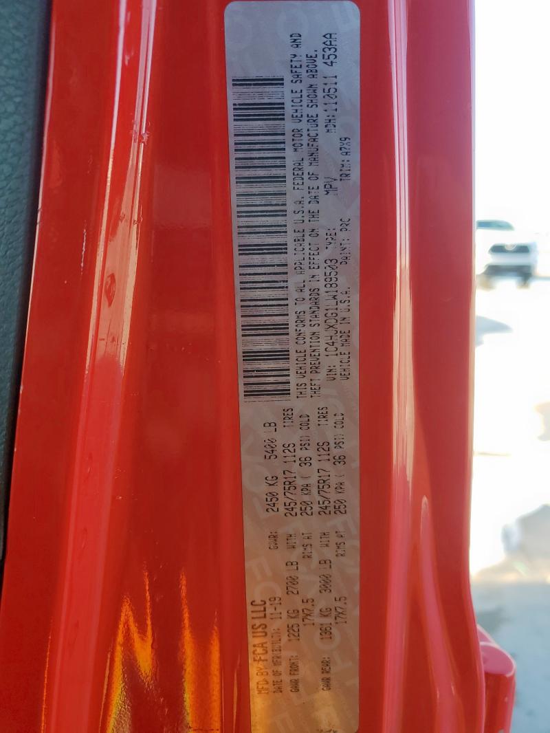 2020 JEEP WRANGLER U - 1C4HJXDG1LW189503