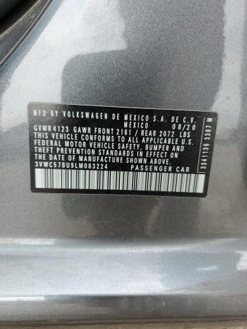 2020 VOLKSWAGEN JETTA S - 3VWC57BU9LM083224