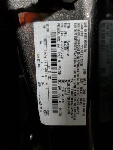 2018 FORD FOCUS SE - 1FADP3FE4JL289830
