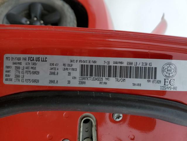 2018 RAM 1500 ST - 1C6RR7KT7JS349229