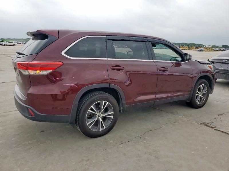 Vin: 5tdzarfh7ks059519, lot: 55124845, toyota highlander le 20193
