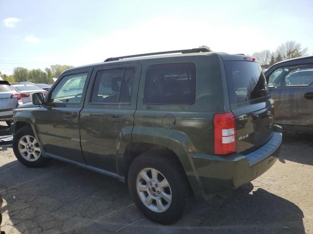 JEEP PATRIOT SP 2008 green  gas 1J8FF28W38D543935 photo #3