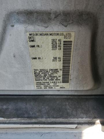 2017 NISSAN ALTIMA 2.5 - 1N4AL3AP4HC188210