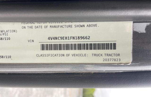 2015 VOLVO VN VNL 4V4NC9EH1FN189662