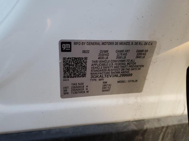 2022 GMC TERRAIN SL - 3GKALTEV1NL299689