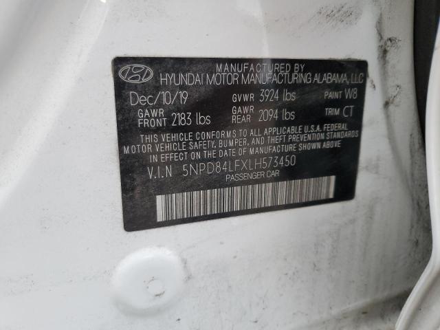 2020 HYUNDAI ELANTRA SE - 5NPD84LFXLH573450