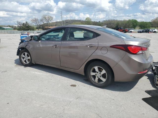 Vin: 5npdh4ae3fh567617, lot: 51658055, hyundai elantra se 20152