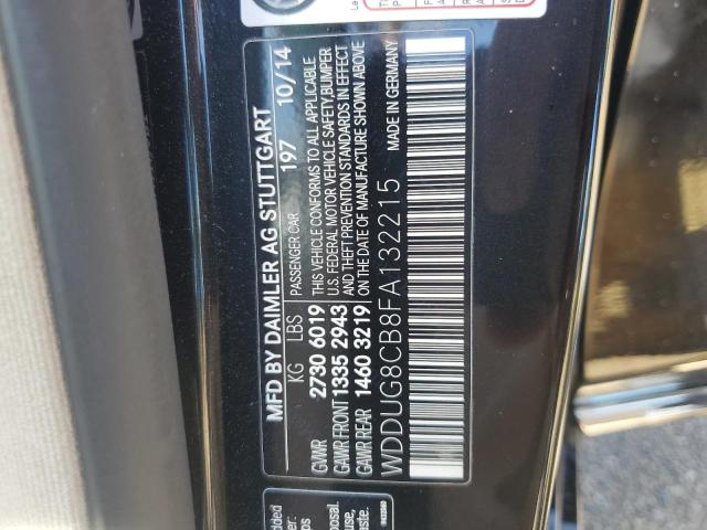 2015 MERCEDES-BENZ S 550 - WDDUG8CB8FA132215