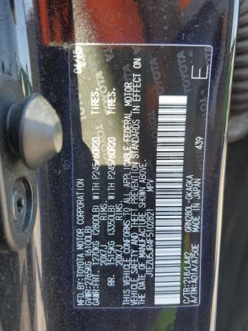 2015 TOYOTA 4RUNNER SR - JTEZU5JR4F5102821