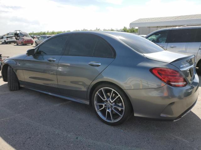 Vin: 55swf6eb4ju255709, lot: 53088505, mercedes-benz c-class 43 4matic amg 20182