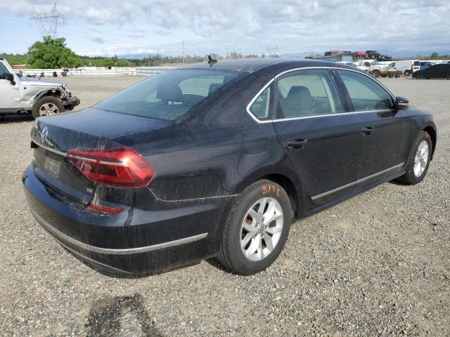 VOLKSWAGEN PASSAT S 2017 black  gas 1VWAT7A32HC025907 photo #4
