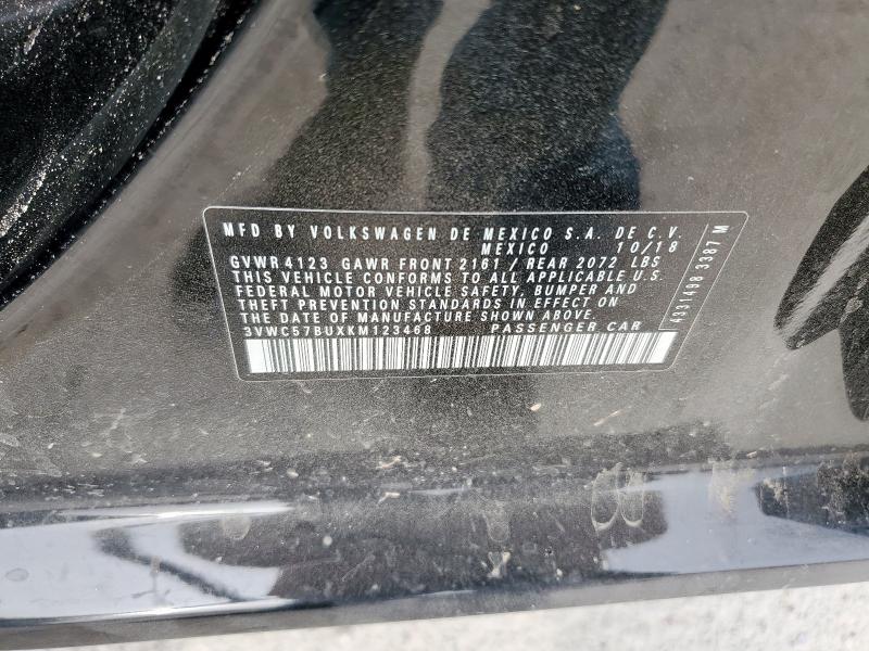 2019 VOLKSWAGEN JETTA S - 3VWC57BUXKM123468