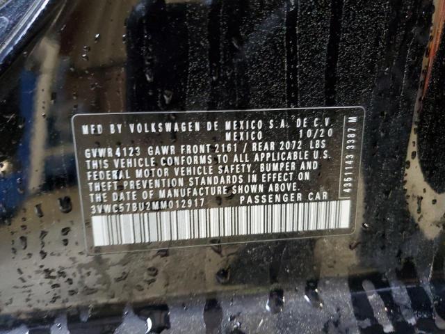 2021 VOLKSWAGEN JETTA S - 3VWC57BU2MM012917