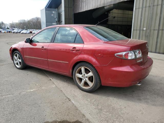 MAZDA 6 S 2006 red sedan 4d gas 1YVHP80D665M71172 photo #3