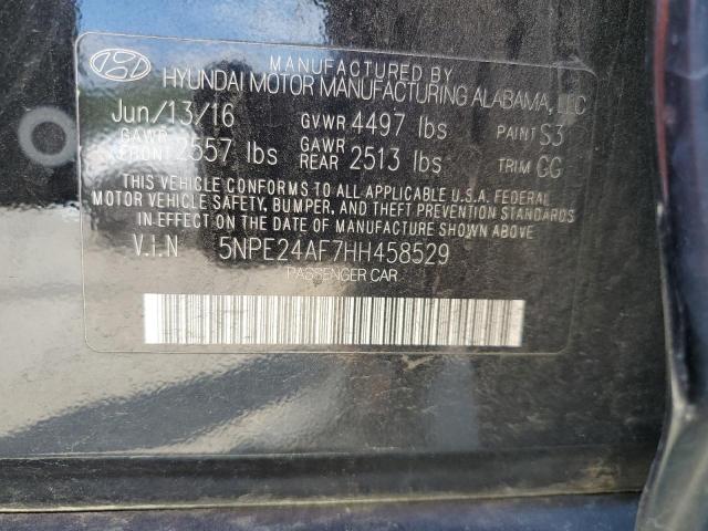 2017 HYUNDAI SONATA SE - 5NPE24AF7HH458529