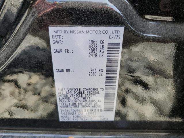 2025 NISSAN ALTIMA SV - 1N4BL4DV9SN369349