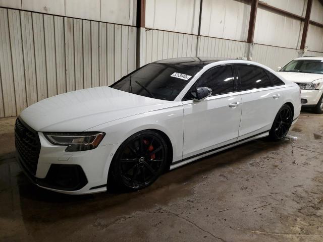 AUDI S8 2023 white  gas WAULSAF87PN008715 photo #1