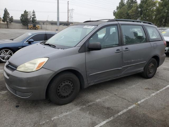 TOYOTA SIENNA CE 2005 gray  gas 5TDZA23C85S274024 photo #1