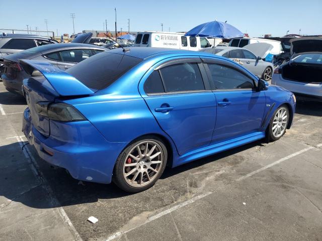 MITSUBISHI LANCER EVO 2015 blue  gas JA32W8FV6FU020892 photo #4