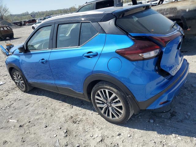 NISSAN KICKS SV 2021 blue  gas 3N1CP5CV6ML536864 photo #3