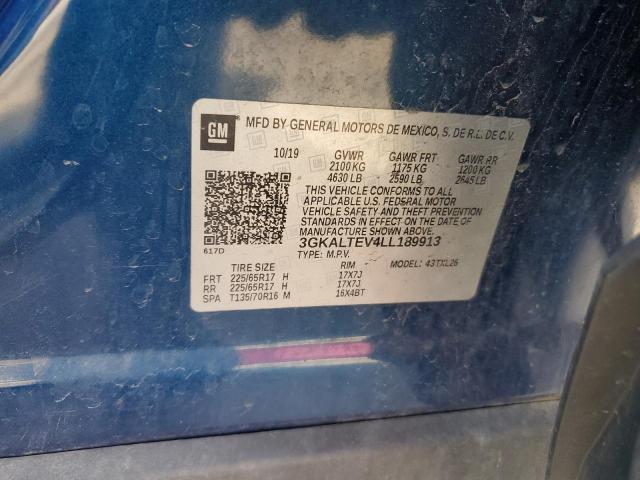 2020 GMC TERRAIN SL - 3GKALTEV4LL189913