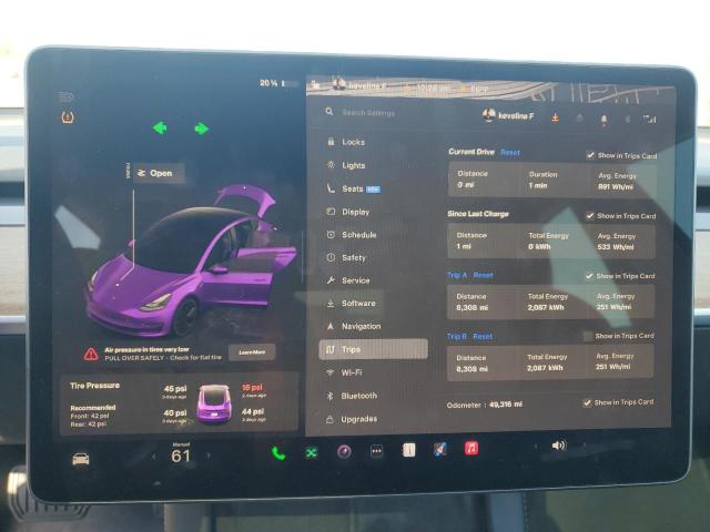 2023 TESLA MODEL 3 - 5YJ3E1EA1PF456896