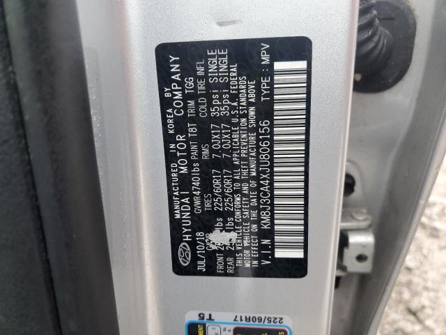 2018 HYUNDAI TUCSON SEL - KM8J3CA4XJU806156