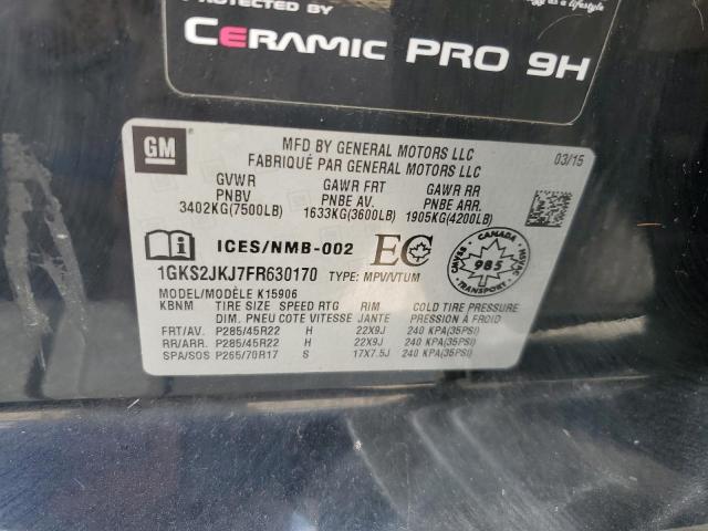 2015 GMC YUKON XL D 1GKS2JKJ7FR630170