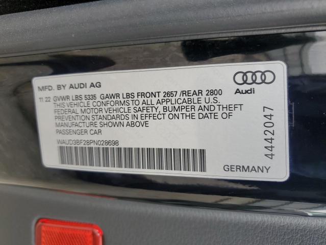 2023 AUDI A6 PREMIUM - WAUD3BF28PN028698