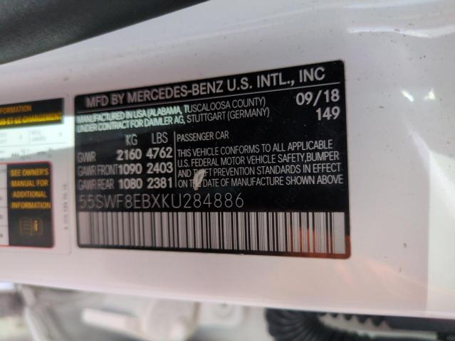 2019 MERCEDES-BENZ C 300 4MAT - 55SWF8EBXKU284886