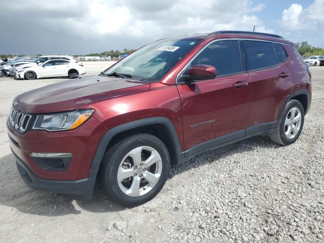 JEEP COMPASS LA 2020 burgundy  gas 3C4NJCBB9LT243039 photo #1