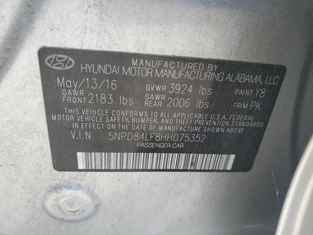 2017 HYUNDAI ELANTRA SE - 5NPD84LF8HH075352