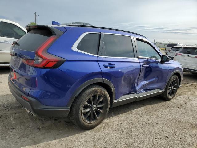 HONDA CR-V SPORT 2023 blue  hybrid engine 7FARS5H5XPE000621 photo #4