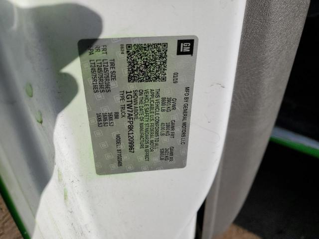 2019 GMC SAVANA G25 1GTW7AFP8K1209967